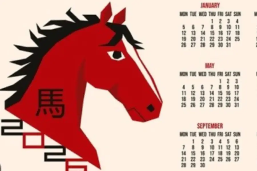 Calendrier 2026 Feng Shui Classique